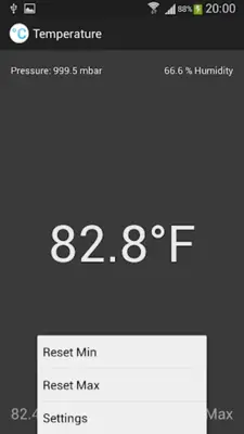 Temperature Free android App screenshot 0